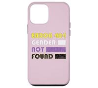 Error 404 Gender Not Found pour Non Binary Coque pour iPhone 12 Mini