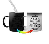 Error 404 Human Intelligence Not Found Funny Tasse magique de Nouveauté amusantes 330ml