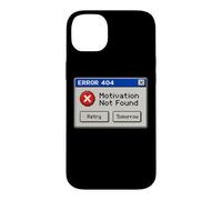 Error 404 - Motivation Not Found Coque pour iPhone 14 Plus