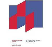 Error-Correcting Codes, Second Edition