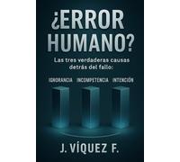 ¿Error Humano?: Las tres verdaderas causas detrás del fallo: Ignorancia, Incompetencia o Intención
