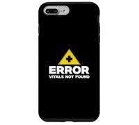 Error Vitals Not Found Funny Mortuary Science Autopsy Techs Coque pour iPhone 7 Plus/8 Plus