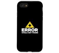 Error Vitals Not Found Funny Mortuary Science Autopsy Techs Coque pour iPhone SE (2020) / 7/8