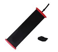 errorpot Slide Board - Super Smooth Board Home Gym Slide Exercise with Shoe Sleeve! Super Smooth Surface for The Best Result-Black