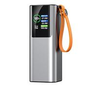 ERRORY 20 000 mAh PD100 W Puissance de secours avec lampe de poche LED intégrée Convient pour le camping en plein air et les situations d'urgence en voyage Résistant à l'eau Chargeurs portables