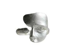 ERRORY Bagues élégantes unisexes en forme de bagues modernes uniques réglables en métal pour une texture brunie quotidienne, taille unique, Comme décrit, Comme décrit.