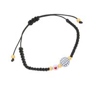 ERRORY Bracelet en tissu souple avec breloque balle de football et de tennis, ajustement réglable, léger sur le thème du sport, bijoux multi-sports, One Size, Comme décrit