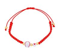 ERRORY Bracelet en tissu souple avec breloque balle de football et de tennis, ajustement réglable, léger sur le thème du sport, bijoux multi-sports, One Size, Comme décrit