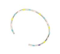 ERRORY Bracelet jonc contemporain en cuivre ouvert réglable - Accessoire de poignet élégant pour les tenues tendance - Bijoux flexibles à moitié ouverts, taille unique, Comme décrit