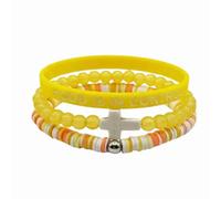ERRORY Bracelet lumineux tendance en caoutchouc - Déclaration positive - Unisexe - Accessoire pour les fêtes - Cadeau tendance, One Size, Comme décrit