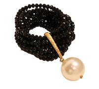 ERRORY Bracelet tendance en perles de cristal/perles avec effet superposé - Léger - Cadeau idéal pour une fête quotidienne, taille unique, Comme décrit