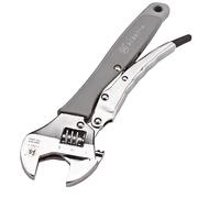 ERRORY Clé à molette réglable à grande ouverture - Angle réglable - 25,4 cm - Outils de réparation automobile domestique - Multifonction - Haute adhérence - Outil à main professionnel