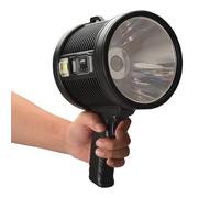 ERRORY Compacts Lampes Solaires Portatives IPX5 Étanches Longue Durée de vie de la Batterie pour Toilettes en Plein Air et Situations Urgences Longue Distance Lumière