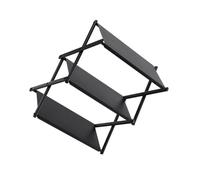ERRORY Étagère de rangement pliable pour l'extérieur, compacte pour le camping, la randonnée, les terrasses, peut supporter une charge de 30 kg, poids léger, étagère de camping