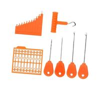 ERRORY Extracteur de nœuds pour foreur, appât, gréement, aiguille, enfile-ligne, outil de nouage de nœuds, crochet de traction avec enfile-bouillettes