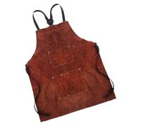 ERRORY Gilet en maille ventilée avec bordure en cuir pour aventuriers, photographes, tâches printanières, hommes