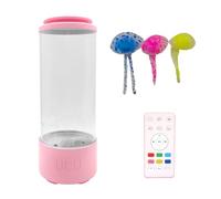 ERRORY Lampe de bureau colorée avec écran méduses et bruit blanc intégré pour la maison, le bureau, la lumière de yoga