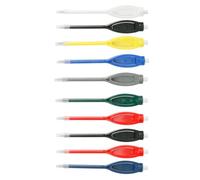 ERRORY Lot de 10 crayons rectangulaires à clip pour les jeux de sport et les scores d'entraînement