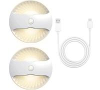 ERRORY Lot de 2 transducteurs intelligents pour éclairage de nuit, allumage automatique pour les conditions sombres telles que l'éclairage de chambre à coucher, couloir, transducteur de mouvement