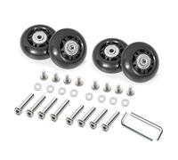 ERRORY Lot de 4 valises de rechange pratiques à roulettes silencieuses - Accessoire pratique pour valises, Modèle 55, One Size