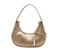 ERRORY Petit sac de soirée Moon léger PU sac à main tendance avec poignée supérieure pour les trajets quotidiens et les tenues décontractées Sac à main léger pour femme, doré, One Size