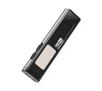 ERRORY Petite lampe de poche de transport avec 500 unités de sortie USB rechargeable et échelle de mesure pour activités de plein air