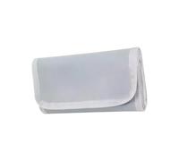 ERRORY Portefeuille de voyage pratique en tissu Oxford avec 6 compartiments sécurisés à fermeture éclair pour espèces, passeports, cartes, organiseurs multi-devises, sac compact de gestion des devises