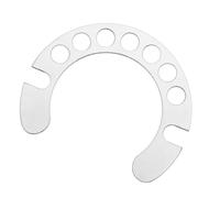 ERRORY Precisions - Cales d'espacement de 1 à 5 mm - Cales en métal réglables pour vélo de route lisse universel, rondelle