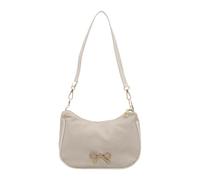 ERRORY Sac à bandoulière contemporain pour femme en cuir synthétique spacieux sous les bras avec sangle confortable, design de bureau, voyage, usage quotidien, travail élégant pour femme, blanc, One