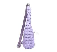 ERRORY Sac à bandoulière tendance pratique pour homme et femme - Sac de poitrine décontracté pour voyage et sport, violet, One Size