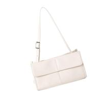 ERRORY Sac à bandoulière tendance sous les bras méthodes de transport fonctionnelles en cuir PU souple design rétro accessoire quotidien sac à main sous les bras, beige