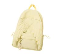 ERRORY Sac à dos spacieux avec ailes décorées, peut contenir des manuels scolaires, papeterie, grand sac à dos ergonomique, sac à dos pratique en nylon, jaune