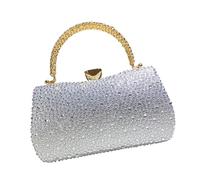 ERRORY Sac à main tendance offrant une capacité de construction légère, sac à bandoulière pour femmes et filles, sacs de fête, Argenté.