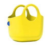ERRORY Sac de plage pour femme, sac fourre-tout en caoutchouc résistant à l'eau, résistant au sable, essentiel pour l'été, la natation, la croisière, la piscine, léger en EVA, jaune