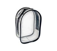 ERRORY Sac de rangement en PVC transparent pour poupée avec crochet de suspension pour affichage en peluche de coton et étui à collectionner multifonction à suspendre, Noir , One Size