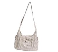 ERRORY Sac seau moderne avec cordon de serrage - Organisation intérieure spacieuse - Léger - Design adapté aux voyages - Essentiel - Confortable - Pour le travail, blanc, One Size