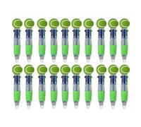 ERRORY Stylo à bille multicolore 4 en 1 sur le thème du sport amusant - Stylos à bille créatifs de motivation pour enfants et adultes - Marqueur multicolore