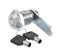 errous Pour BoîTes Aux Lettres Lot de 6 serrures à came 16/20 mm for portes, tiroirs, armoires, boîtes aux lettres, casiers, placards, avec 2 clés Pour Placards(20mm)