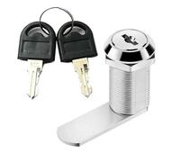 errous Pour BoîTes Aux Lettres Lot de 6 serrures à came sécurité 16-30 mm ouverture unique for porte, boîte aux lettres, armoire rangement, casier, avec 2 clés Pour Placards(30mm)