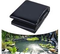 errtsdb Revêtement de Bassin Noir, Bâche de Bassin en polyéthylène Haute densité pour bassins extérieurs, Membrane préformée pour Bassin à carpes koï, Fontaine et Cascade