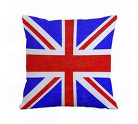 ERRTU Housse de Coussin 40x40 cm,Drapeau nnique Union Jack,Housse Coussin Exterieur,Motif Décoratif Taie d'oreiller,Coussin Decoratif Canape