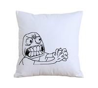 ERRTU Housse de Coussin 50x50 cm,Colère, Danger ! Reesio Écouter en Ligne sur Yandex Music,Housse Coussin Exterieur,Motif Décoratif Taie d'oreiller,Coussin Decoratif Canape