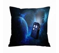 ERRTU Housse de Coussin 50x50 cm,Impression d'art sur Le thème du Film Doctor Who,Housse Coussin Exterieur,Motif Décoratif Taie d'oreiller,Coussin Decoratif Canape