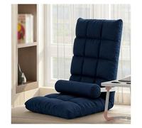 ERRULAN Chaise de Sol avec Soutien Dorsal Chaises de Sol réglables en Mousse à mémoire de Forme pour Enfants, Coussin de siège Ferme et Confortable pour Aider à Maintenir(Blue,7-Grid)