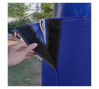 ERRULAN Coussin de Poteau de Basket-Ball Coussinets de sécurité pour poteaux de Basket-Ball, Coussinets imperméables enveloppants, Protection Anti-Collision en Mousse(Blue-H 6'/1.8m,Dia 7.5''/19cm)