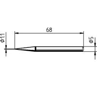 Ersa ERSADUR Panne à souder 1,1 mm 0032BD
