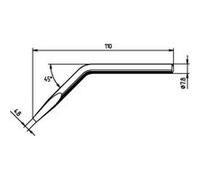 Ersa Panne pour fer à souder 082JD/SB coudée burin 4,8 mm – 1 pièce