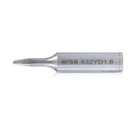 Ersa 0832YD Ersadur Panne à souder pour poste de soudure RDS80/Analog60/MS8000 et équivalents. Forme de burin droit 1,6 mm