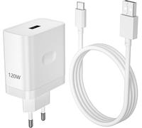 Ersan-120w Chargeur Rapide Pour Realme Gt 6t 7 Pro Gt Neo 3t, Supervooc Chargeur Rapide Avec 8a Câble Usb C 1m, Superdart Charge Chargeur Pour Find X7 X5 5g Reno11 10 Pro+, Pour Oneplus 13 Nord 4