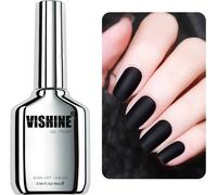 Ersan-16ml Matte Top Coat Vernis À Ongles Semi-Permanent Effect Matte, Vernis Gel Soak Off Uv Led Pour Nail Art Manicure 003